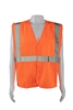 Petra Roc ANSI 107 Class 2 Economy Safety Vests,  ORANGE MESH