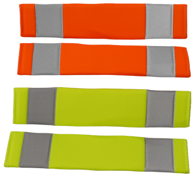 2pc PADSBC High Visibility Padded Seat Belt Shoulder Cover, Shoulder Strap Protector & Harness Cushion