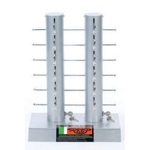 Radians Crossfire PL12 12 Unit Counter Locking Display