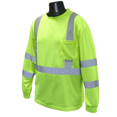 Radians ST21-3 Long Sleeve T-Shirt Class 3 w/ Maxi-Dri