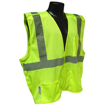 Radians SV4G Hi-Viz Green Economy Breakaway Safety Vest