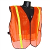 Radians Non-Rated Safety Vest W/ 1" Tape, Hi-Viz Orange