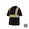 Richlu S395 Short Sleeve Safety T-Shirt w/ Segmented Reflective Stripes