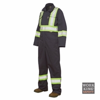 Richlu S794 Poly/Cotton Unlined Enhanced Visibility Coverall
