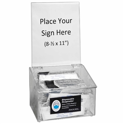 Rack'em 5159 Universal Clear Acrylic Dispenser
