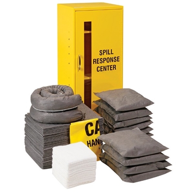 SpillTech SPKU-WCAB Universal Wall Cabinet Spill Kit