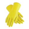 West Chester 3312 Flock Lined Yellow Latex Gloves