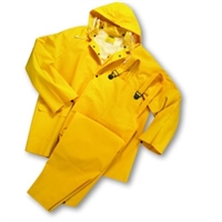 West Chester 4035 35ml PVC over Polyester 3pcs Rainsuit