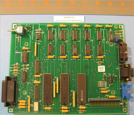 Portable Service Panel Board Assembly, P/N: 2000206-001