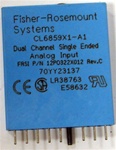 Fisher-Rosemount Systems, Dual Channel Single Ended Analog Input, P/N - CL6859X1-A1