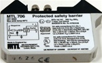 MTL 706 28V 300Q protected safety barrier, P/N: MTL 706