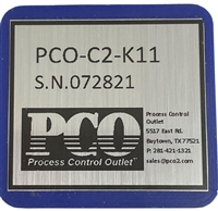PCO Manufactured PCO-C2-K11.  Direct Replacement of Micon and Powell C2 K11 Relays 4500-0012