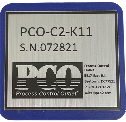 PCO Manufactured PCO-C2-K11.  Direct Replacement of Micon and Powell C2 K11 Relays 4500-0012