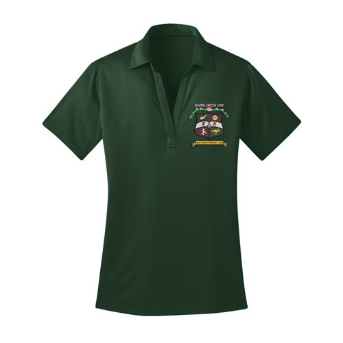 Kappa Delta Chi Crested Ladies Fit Polo Shirt