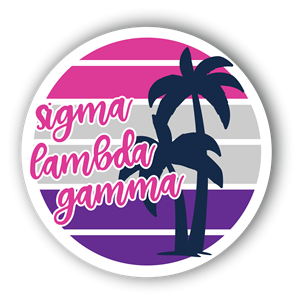 Sigma Lambda Gamma Crest Sticker Decal