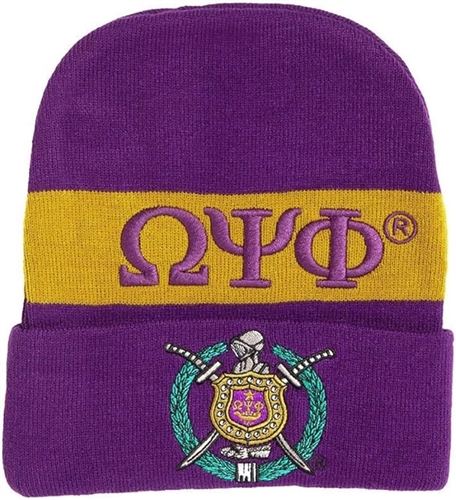 Omega Psi Phi Knit Beanie