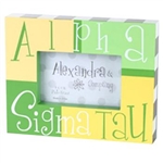 Alpha Sigma Tau Block Frame