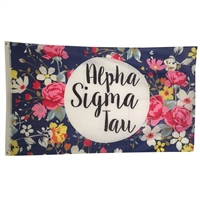 Alpha Sigma Tau Floral Flag