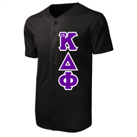 Greek Letter Baseball Jersey