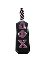 Omega Phi Chi Year Handle Paddle