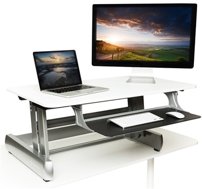 DT2 Standing Desk - the DeskRiser Pro - Height Adjustable