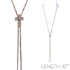 GOLD SLIDER CROSS NECKLACE
