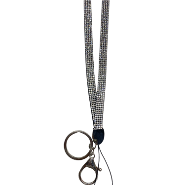 WHITE KEYCHAIN HOLDER