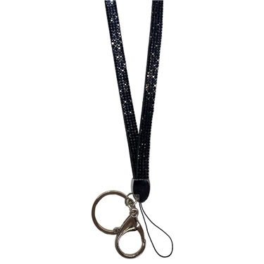 BLACK KEYCHAIN HOLDER