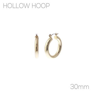 GOLD THIN HOOP