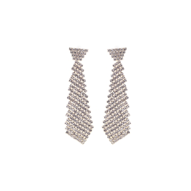 GOLD BOW TIE EARRING