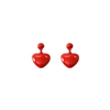 RED HEART EARRING