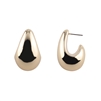 GOLD TEAR DROP EARRING