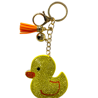 YELLOW DUCKY KEYCHAIN