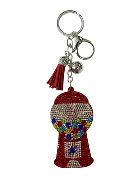 BUBBLE GUM MACHINE KEYCHAIN