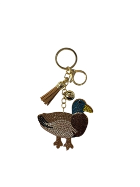GOLD DUCK KEYCHAIN