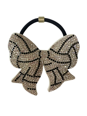 SPORTS BOW HAIR TIE