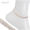 GOLD 3 LINE ANKLET