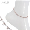 ROSEGOLD SINGLE LINE ANKLET