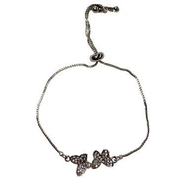 SILVER BUTTERFLY BRACELET