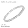 SILVER TENNIS BRACELET