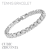 SILVER TENNIS BRACELET