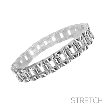 SILVER WATCH BRACELET