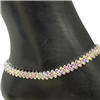 SILVER MULTICOLOR ANKLET