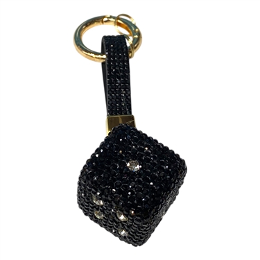 BLACK DICE KEYCHAIN