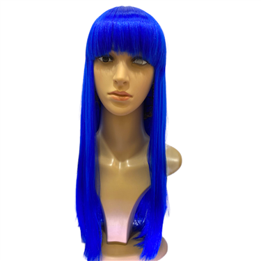 BLUE MEDIUM HAIR WIG