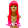 DARK PINK MEDIUM HAIR WIG
