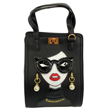 BLACK HANDBAG PURSE