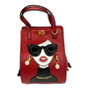 RED FACE HANDBAG