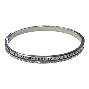 ROMAN NUMBERS STAINLESS STEEL BRACELET