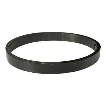BLACK PLAIN MEN BRACELET